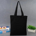 10 pcs Custom Logo Printed Plain Bulk Large Reusable Eco Friendly Cotton Canvas Tote Shopping Bag for Shopping School