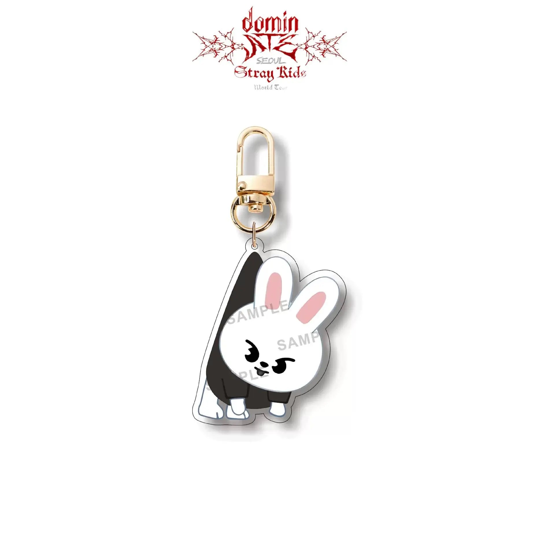 Stray Kids SKZoo 2025 new double-sided acrylic keychain, children's couple birthday gift key bag pendant, fan collection.