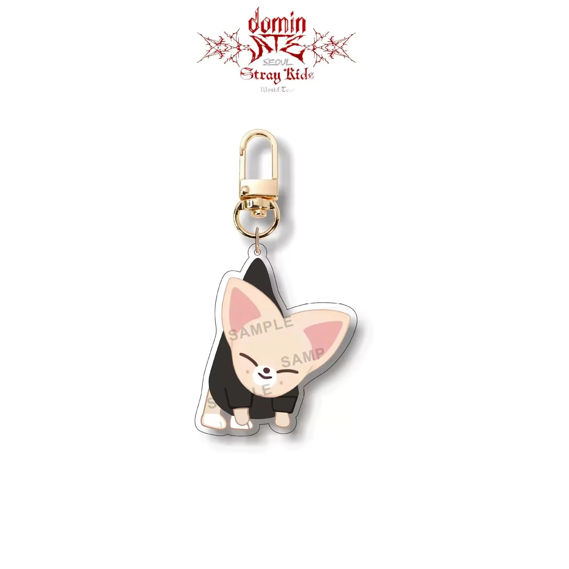 Stray Kids SKZoo 2025 new double-sided acrylic keychain, children's couple birthday gift key bag pendant, fan collection.